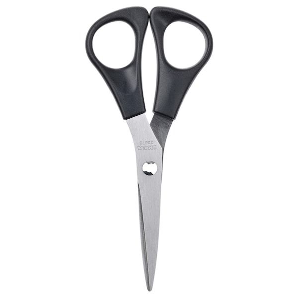 IKEA MÅNÖGA scissors, stainless steel/black , IKEA Sale | 40758ULPK