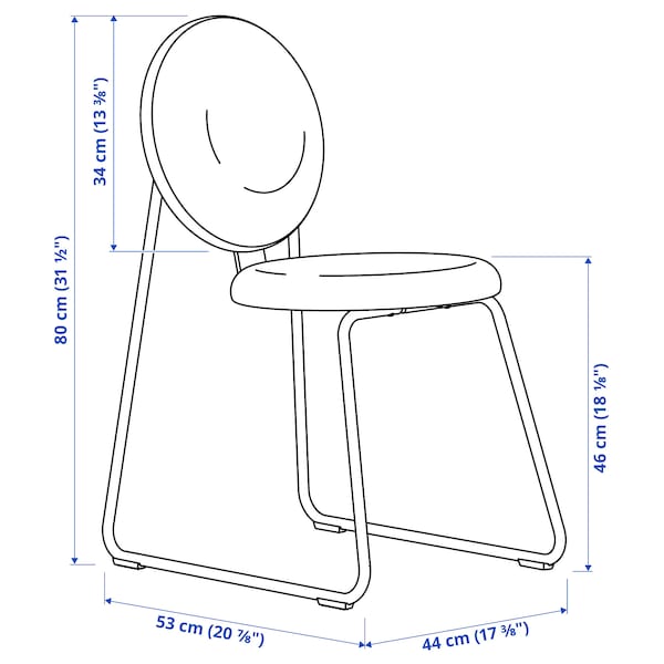 IKEA MÅNHULT chair, black/Hakebo gray-green , IKEA Sale | 31592MGSL