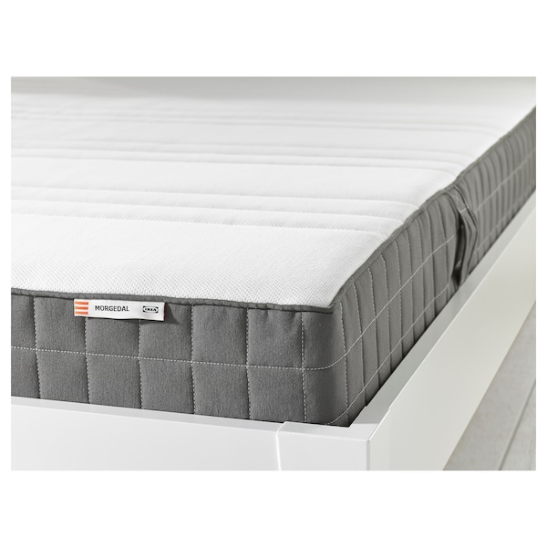 IKEA MORGEDAL Foam mattress, firm, dark gray, Queen , IKEA Sale | 76081EPKJ