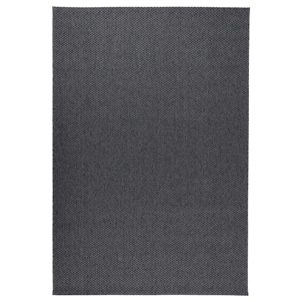 IKEA MORUM Rug flatwoven, in/outdoor, indoor/outdoor dark gray, 6 \' 7 inx9 \' 10 in , IKEA Sale | 37680WQZR