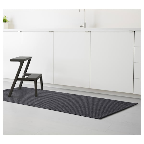 IKEA MORUM Rug flatwoven, in/outdoor, indoor/outdoor dark gray , IKEA Sale | 03695YLPB