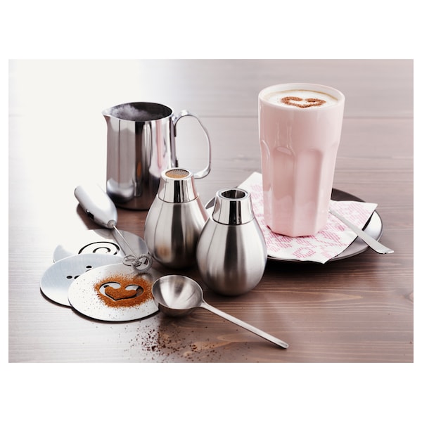 IKEA MÅTTLIG Milk-frothing jug, stainless steel , IKEA Sale | 46215BQNI