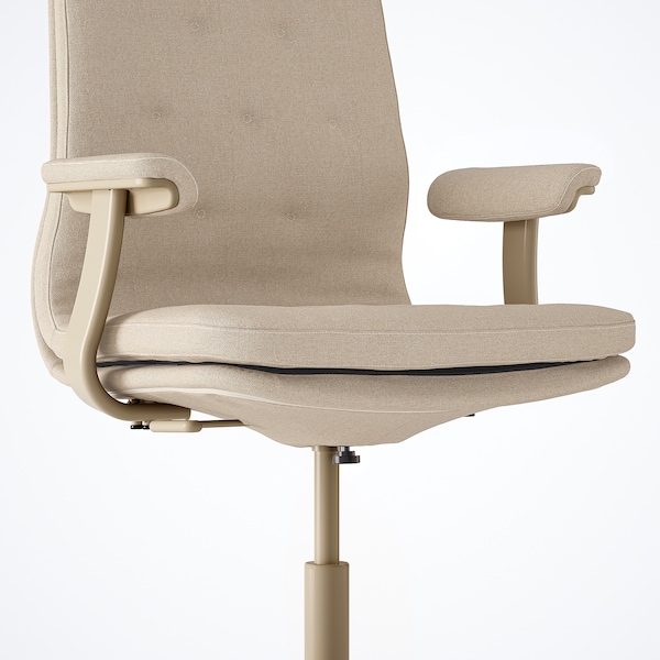 IKEA MULLFJÄLLET conference chair with casters, Naggen beige , IKEA Sale | 24175SOUW