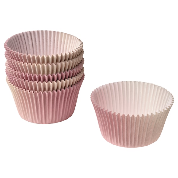 IKEA NÄBBFISK baking cup, paper, pink, 65 pack , IKEA Sale | 17623LDEW