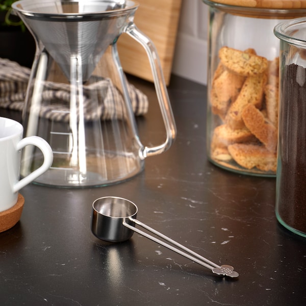 IKEA ÄNGSBLÅVINGE coffee measuring scoop, stainless steel , IKEA Sale | 74615XSAR