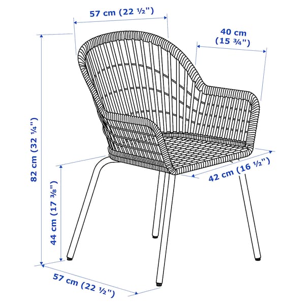 IKEA NILSOVE / NORNA chair with chair pad, rattan white/Laila natural , IKEA Sale | 69247NQCR