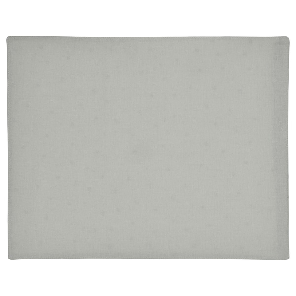 IKEA NISSÖGA place mat, white/gray, 17 ¾x13 ¾ in , IKEA Sale | 64751RBEF