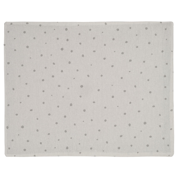 IKEA NISSÖGA place mat, white/gray, 17 ¾x13 ¾ in , IKEA Sale | 64751RBEF