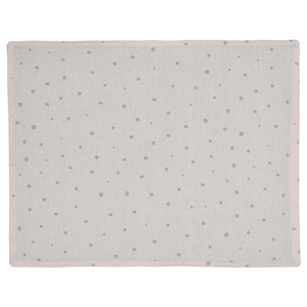 IKEA NISSÖGA place mat, white/light blue, 17 ¾x13 ¾ in , IKEA Sale | 12679UESG