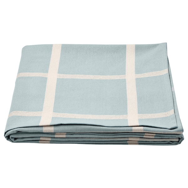 IKEA NISSÖGA tablecloth, blue, 57x94 in , IKEA Sale | 09162GCMB