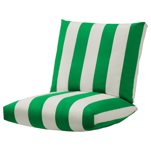 IKEA ÖNNESTAD cushion set armchair, green/white/Radbyn , IKEA Sale | 15874NYMD