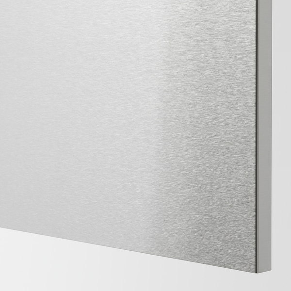 IKEA NOGSTA cover panel, stainless finish, 15x30 in , IKEA Sale | 52407WYGI