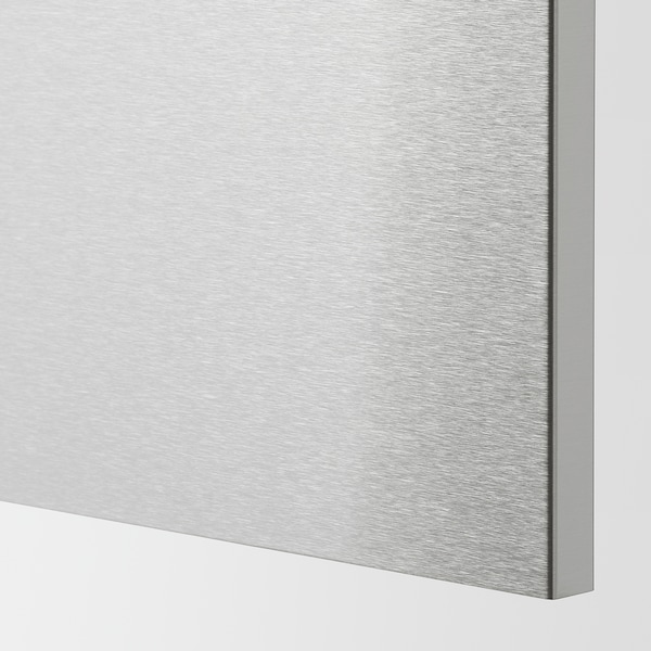 IKEA NOGSTA drawer front, stainless steel, 18x15 in , IKEA Sale | 89601ENPQ