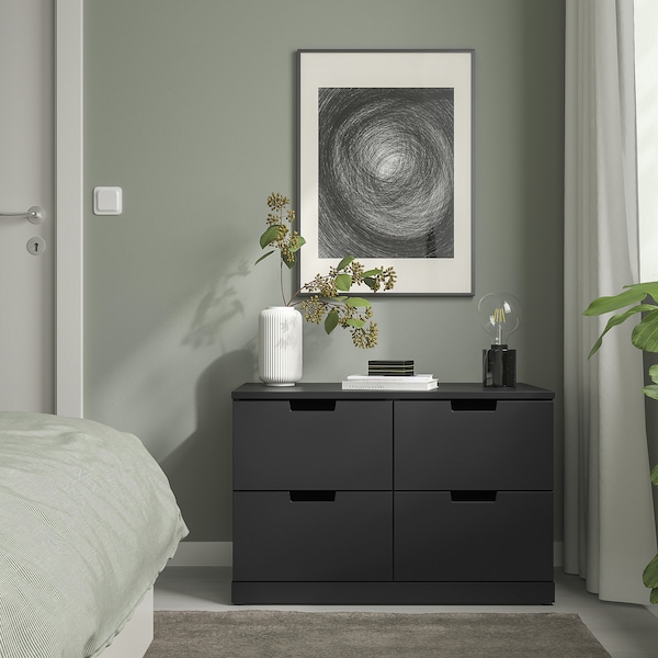 IKEA NORDLI 4-drawer dresser, anthracite, 31 1/2x20 7/8 in , IKEA Sale | 07645WMHZ