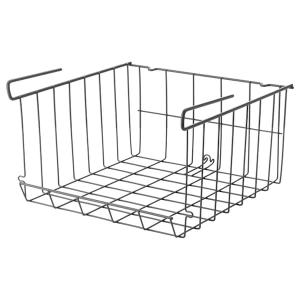 IKEA OBSERVATÖR Clip-on basket, gray-brown , IKEA Sale | 27863KWEX