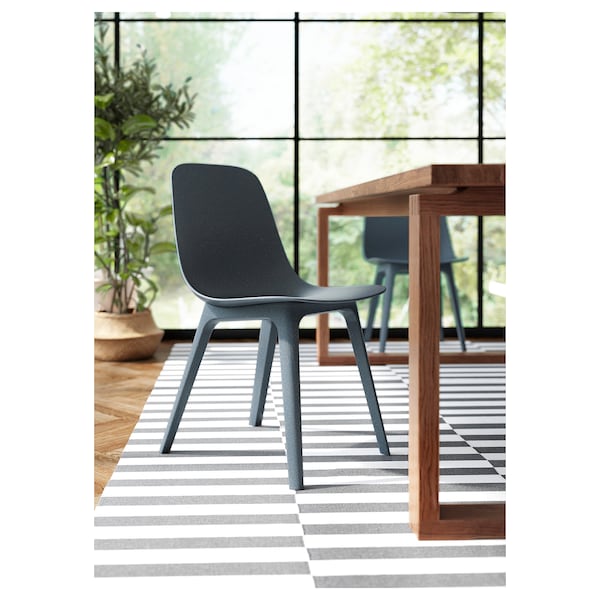 IKEA ODGER Chair, blue , IKEA Sale | 63418UFBW