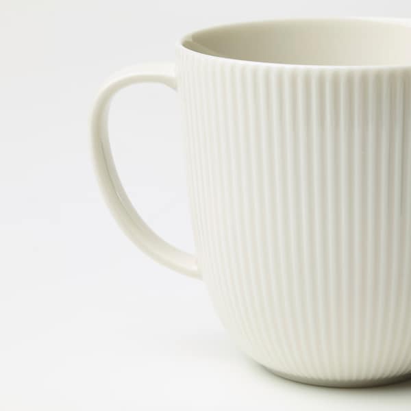 IKEA OFANTLIGT mug, white, 10.5 oz , IKEA Sale | 14980COSX