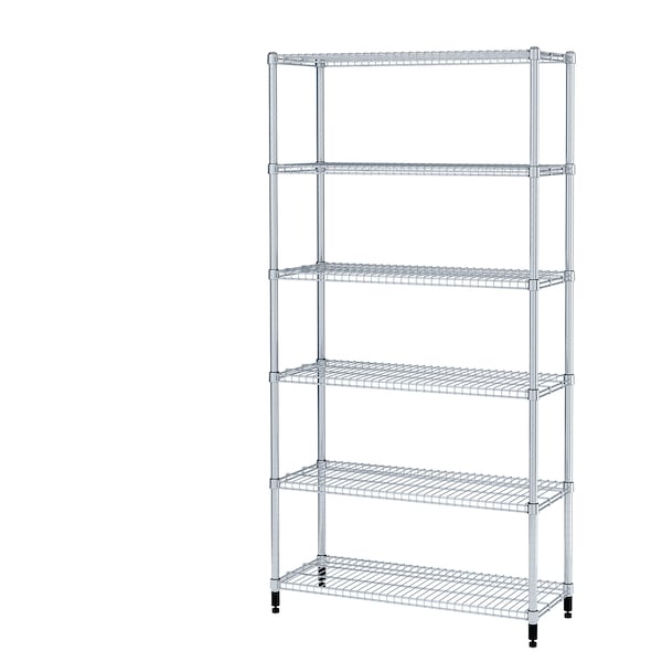 IKEA OMAR 1 section shelving unit, 36 1/4x14 1/8x71 1/4 in , IKEA Sale | 42593CXPM