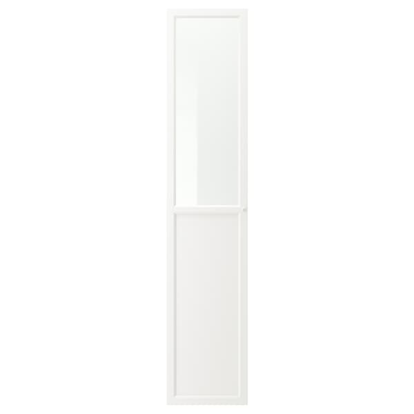 IKEA OXBERG Panel/glass door, white, 15  3/4x75  5/8 in , IKEA Sale | 51382WVBF