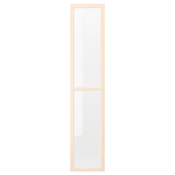 IKEA OXBERG glass door, birch effect, 15 3/4x75 5/8 in , IKEA Sale | 76184CFTQ