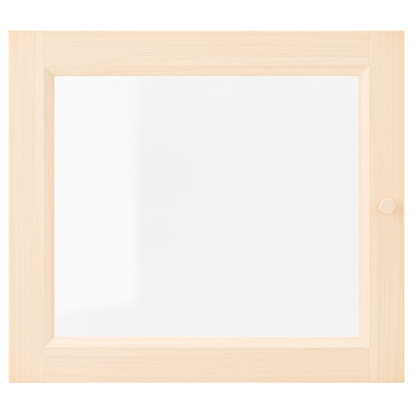 IKEA OXBERG glass door, birch effect, 15 3/4x13 3/4 in , IKEA Sale | 75169AGTF