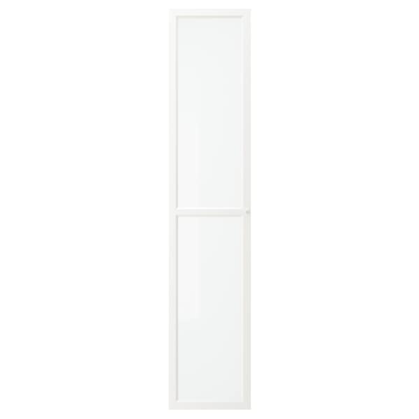 IKEA OXBERG glass door, white, 15 3/4x75 5/8 in , IKEA Sale | 40278OYZG