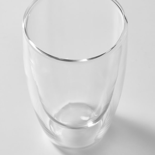 IKEA PASSERAD double wall glass, 15 oz, 2 pack , IKEA Sale | 14783GXTB