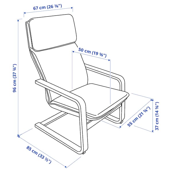 IKEA PELLO armchair, Holmby natural , IKEA Sale | 87534NOXP