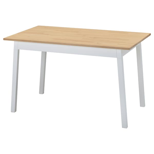 IKEA PINNTORP table, light brown stained/white stained, 49 1/4x29 1/2 in , IKEA Sale | 27614CJKD