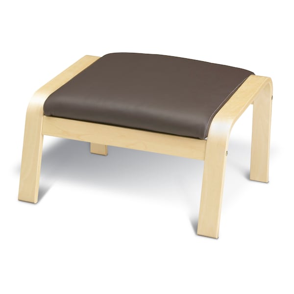 IKEA POÄNG armchair and ottoman, birch veneer/Glose dark brown , IKEA Sale | 45903SMHJ