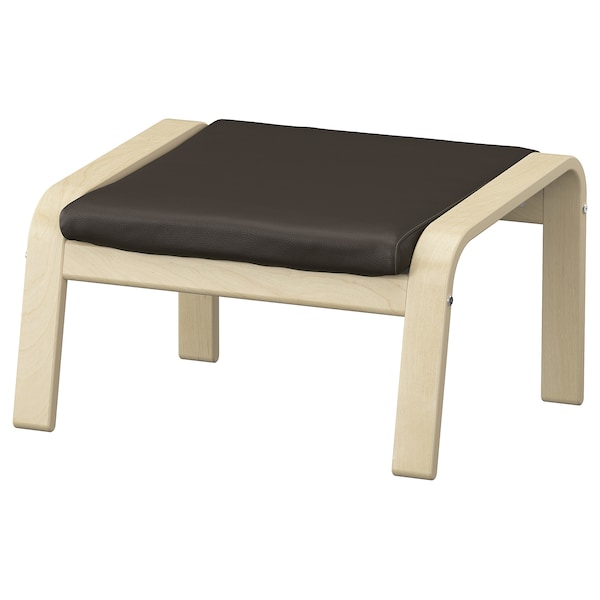 IKEA POÄNG ottoman, birch veneer/Glose dark brown , IKEA Sale | 58604ESJP