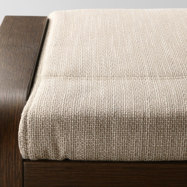 IKEA POÄNG ottoman, brown/Hillared beige , IKEA Sale | 93270NDXU