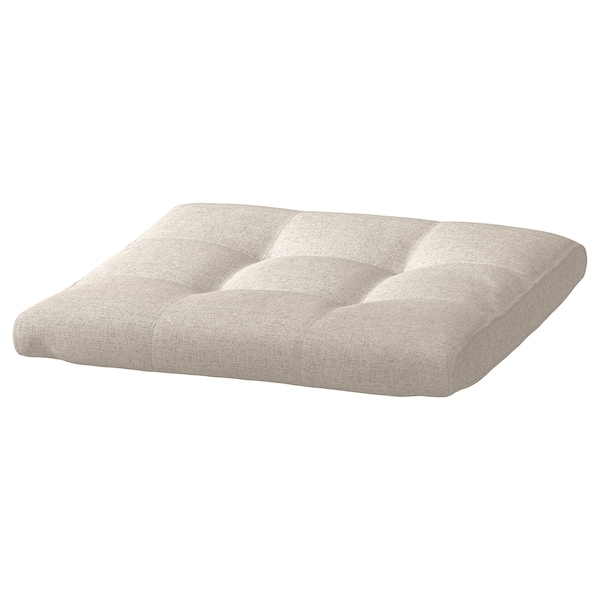 IKEA POÄNG ottoman cushion, Gunnared beige, 21 5/8x19 5/8 in , IKEA Sale | 91438TMFQ