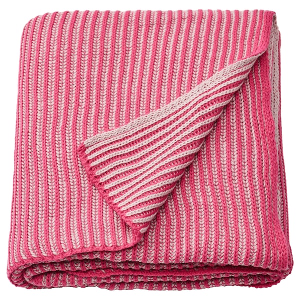 IKEA PRAKTFJÄRIL throw, pink, 51x67 in , IKEA Sale | 67125QZXD