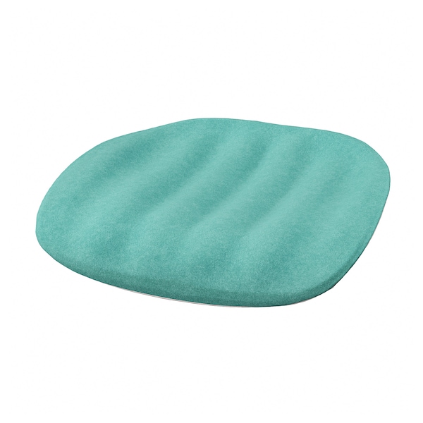 IKEA PYNTEN children´s seat pad for desk chair, turquoise, 13x12 ½ in , IKEA Sale | 96120RVSZ