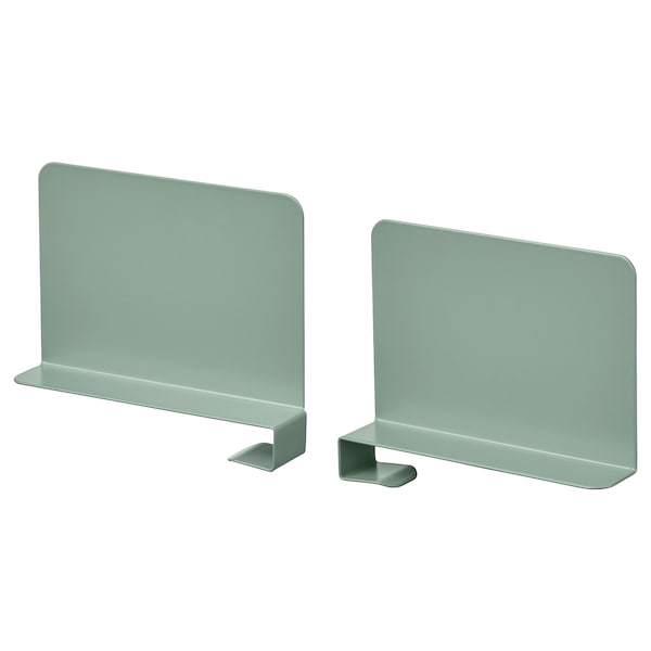 IKEA RELATERA bookend, light gray-green, 2 pieces , IKEA Sale | 74310CFWX