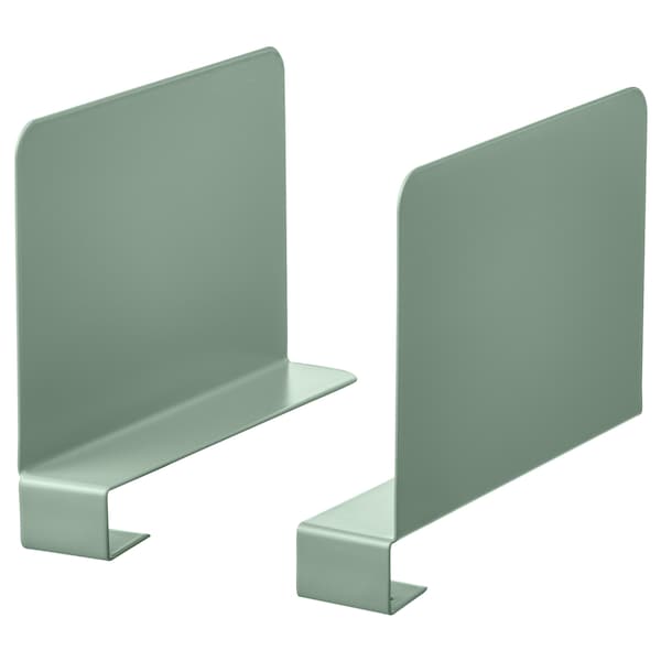 IKEA RELATERA bookend, light gray-green, 2 pieces , IKEA Sale | 74310CFWX