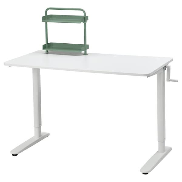 IKEA RELATERA desk combination sit/stand, white, 46 1/8x23 5/8 in , IKEA Sale | 62501MTWK