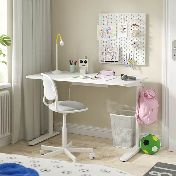 IKEA RELATERA desk, white, 46 1/8x23 5/8 in , IKEA Sale | 47581CWIY