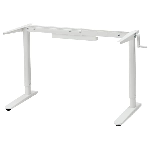 IKEA RELATERA underframe sit/stand f table top, white, 35 3/8/46 1/8 in , IKEA Sale | 40829DEVZ