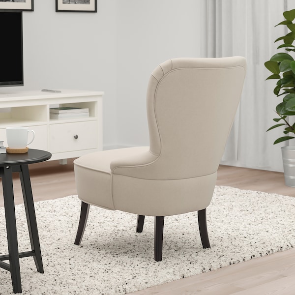 IKEA REMSTA armchair, Hakebo beige , IKEA Sale | 02895QASE