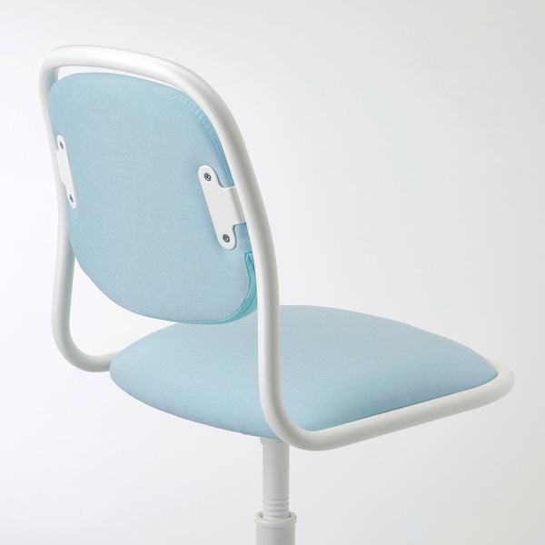 IKEA ÖRFJÄLL child's desk chair, white/Vissle blue/green , IKEA Sale | 58493UZBF