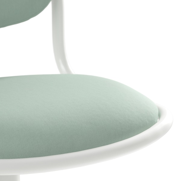 IKEA ÖRFJÄLL child's desk chair, white/Vissle light green , IKEA Sale | 12356SVNW