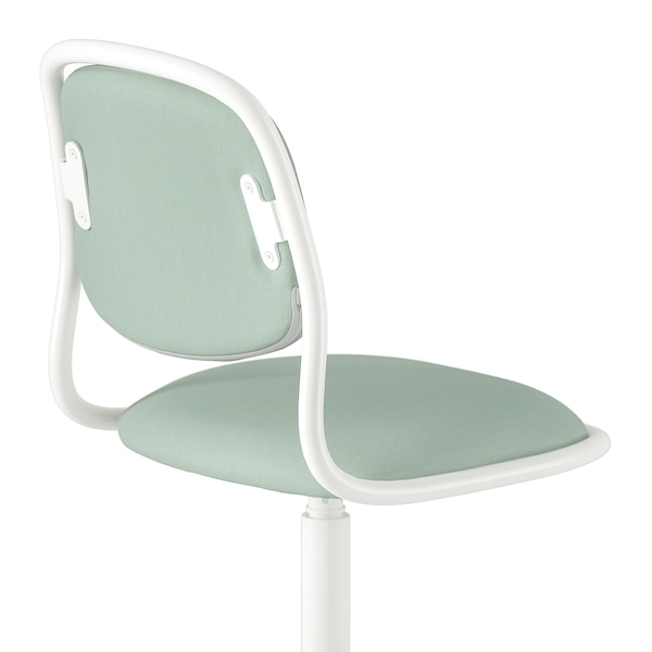 IKEA ÖRFJÄLL child's desk chair, white/Vissle light green , IKEA Sale | 12356SVNW