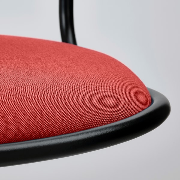 IKEA ÖRFJÄLL swivel chair, black/Vissle red , IKEA Sale | 83459CZLA