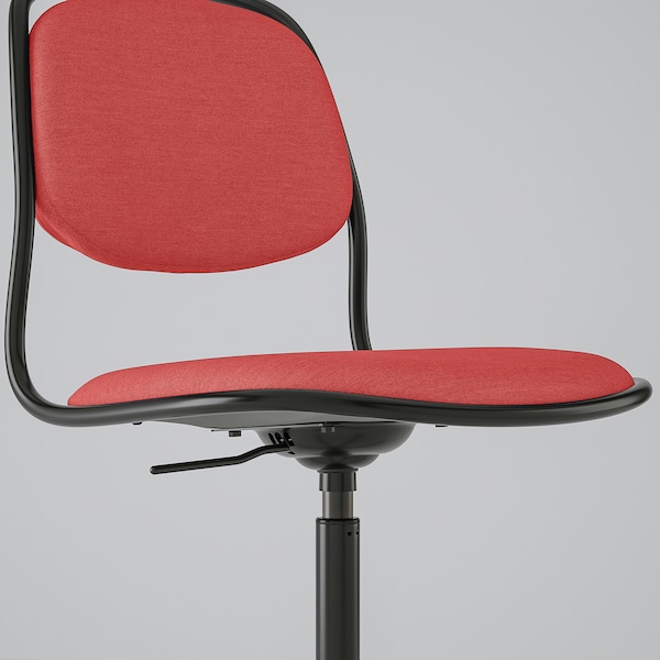 IKEA ÖRFJÄLL swivel chair, black/Vissle red , IKEA Sale | 83459CZLA