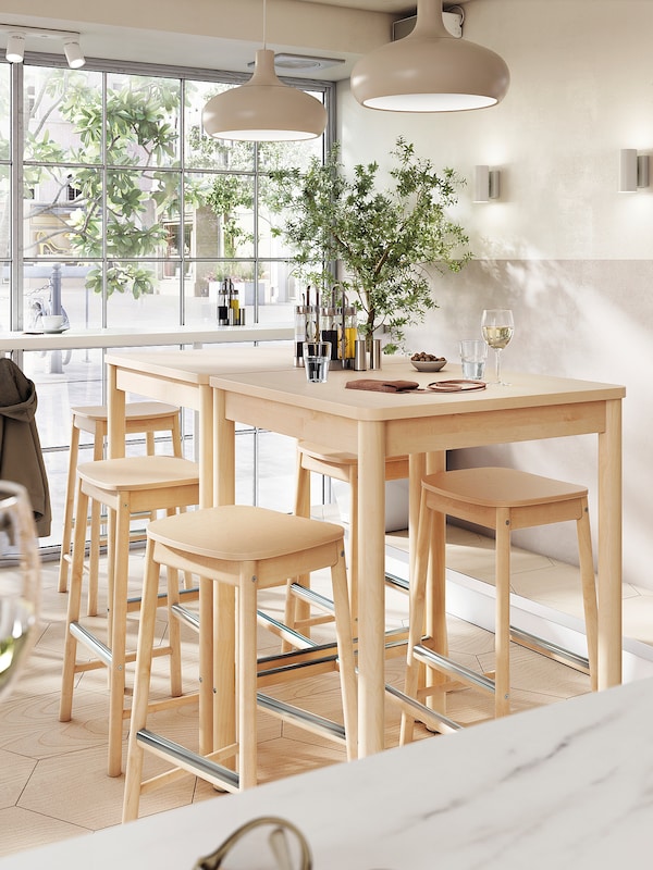 IKEA RÖNNINGE bar stool, birch, 29 1/2 in , IKEA Sale | 70532ZGDY