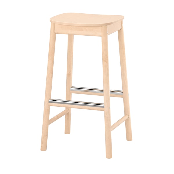 IKEA RÖNNINGE bar stool, birch, 29 1/2 in , IKEA Sale | 70532ZGDY