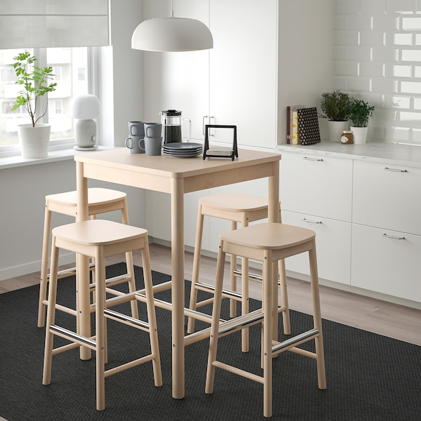 IKEA RÖNNINGE bar table, birch, 29 1/2x29 1/2 in , IKEA Sale | 04729UZNT