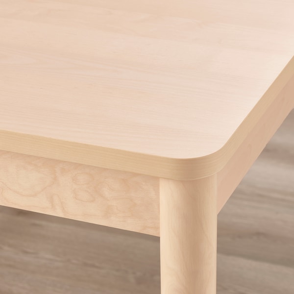 IKEA RÖNNINGE extendable table, birch, 46 1/2/68 1/8x30 3/4 in , IKEA Sale | 67534HVPM